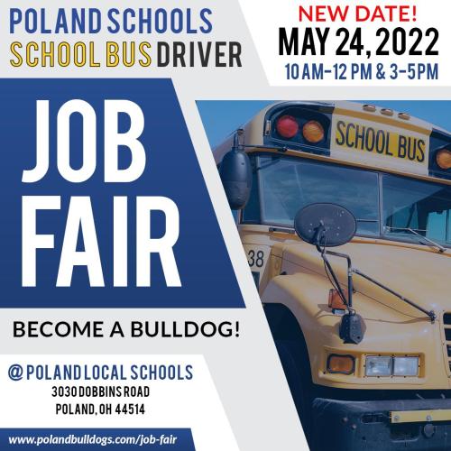 2022 Poland Schools Job Fair Poster